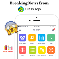 Breaking News from ClassDojo Toolkit- horizontal